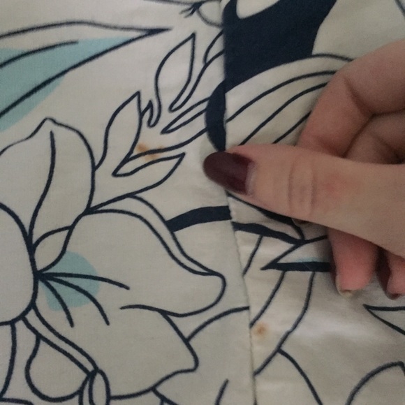 Vintage Y2K Tropical Floral Tie Back Halter Top - Picture 12 of 12